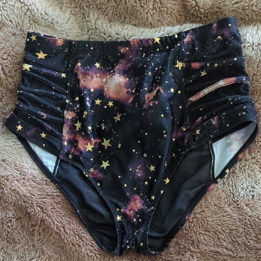 Torrid Starry Night EUC Bikini Bottom